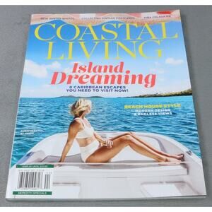 Coastal Living Magazine Winter 2024 Island Dreaming Caribbean Escapes Beach